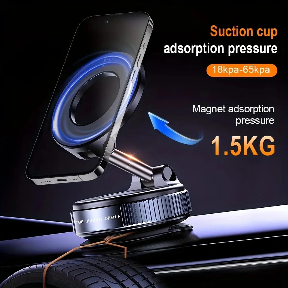 FlexMount — Vacuum Suction Cup Phone Holder | 360° Rotation | Car, Mirror, Desk
